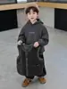 8945 Conjunto Outono e Inverno para Meninos 2025 Novo Estilo Crianças Pequenas e Médias Estilo Coreano Moletom com Capuz Colete Conjunto de Três Peças Bebê Aconchegante