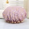 Gorro de Ducha de Doble Capa con Puntos para Adultos Mujeres Yiwu Manrou, Gorro de Baño Impermeable de Doble Capa para Baño de Casa, Ducha