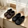 Colección Otoño 2026: Elegantes Zapatos de Princesa Retro para Niñas Pequeñas, Estilo Coreano, Versátiles y Elegantes Zapatos Individuales de Cuero para Niñas