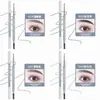 Lápiz de cejas ultra fino de doble punta: impermeable, a prueba de sudor, de larga duración, a prueba de manchas, fácil de aplicar, asequible y portátil