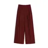 Pantalones Largos Casuales de Estilo Nacional para Hombre 2026 Verano Nuevos Color Sólido Ligeros Transpirables Pantalones Yamamoto Talla Grande Rectos Sueltos Largos