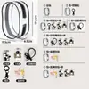 Bolsa de Carrinho de PVC Espesso de Alta Transparência em Forma de Q Bolsa de Armazenamento para Bonecas de Algodão Bolsa Suspensa à Prova de Poeira Bolsa para Exibição de Figuras de Brinquedo da Moda Boneca