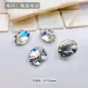 Red de Joyería para Uñas con Diamantes de Pila Dan Fina Explosión Roja de Internet Accesorios para Uñas Terminados con Bola de Diamante de Cristal de Fondo Puntiagudo Blanco Rosa