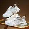 Zapatos Deportivos Casuales de Moda con Bloques de Color para Jóvenes Versátiles de Suela Gruesa que Aumentan la Altura para Hombre Zapatos de Malla Transpirables Zapatos Ligeros para Correr