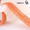 Suministro directo de fábrica color AB chapado en espinela cuentas de colores diy accesorios semiacabados cuentas de vidrio de cristal al por mayor