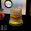 Producto Creativo de ModaViene con un Posavasos BrillanteVaso de Whisky Giratorio Brillante, Vaso Giratorio para Aliviar el Estrés