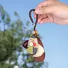 Sino dos Ventos Pendente de Casca de Fruta de Planta Natural Indonésia Kit de Materiais DIY Feito à Mão Sino dos Ventos Natural Estilo Floresta Decoração para Pendurar no Carro
