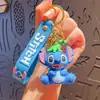Llavero de Muñeca de Dibujos Animados Creativo Stitch Novena Generación Máquina de Juguetes Llavero Lindo para Bolso Coche Regalo Venta al por Mayor