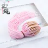 Hilo Dorado Nudo Plano Anilla de Tirar Bobina Tejida a Mano Comúnmente Usada Anilla de Tirar Falsa Línea de Cola DIY Pulsera Collar Cuerda Accesorios Venta al por Mayor