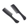 Pente Plástico Huiyun Amazon Transfronteiriço Preto para Cabelo Grosso e Fino Pente de Cabeleireiro Dupla Utilização para Cabelo Seco e Molhado Cuidado Capilar Antiquebra
