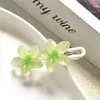 Horquilla de Flor Dulce Clip BB Estilo Occidental Infantil Tocado Lindo Flor de Cerezo Niña Pequeña Accesorios para el Cabello Flequillo Mechones Laterales Clip