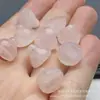 Ágata Loto DIY Semillas de Loto de Jade Accesorios Calcedonia Rosa Joyería Joyería Hecha a Mano Piezas Semi-Terminadas en Stock