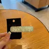 Novo Grampo de Cabelo Korean Dongdaemun Light Luxury Cheio de Diamantes BB, Acessório de Cabelo Exquisito e Doce para Franja de Menina