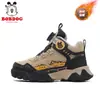 Zapatos de Algodón para Niños Babudou, Zapatos de Algodón con Cuero y Terciopelo de Invierno, Zapatos Deportivos para Niños, Botas de Nieve Cálidas para Niños Talla Mediana y Grande