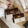 Diseño de Nicho Popular Transfronterizo Nuevo Bolso de Mano para Mujer Bolso Clásico Kelly Bolso de Hombro Cruzado de Moda