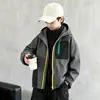 Roupas infantis, jaqueta de outono para meninos, novo modelo 2026, jaqueta de três em um destacável de primavera e outono para crianças de porte médio e grande