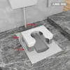 Cadeira de Banheiro Agachamento para Sentar para Uso Doméstico, Assento de Vaso Sanitário Dobrável, Cadeira de Banheiro Simples para Idosos, E-commerce Transfronteiriço