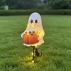 Rack de doces de fantasma de produto novo transfronteiriço plugue de jardim rack de doces de fantasma de Halloween estaca de jardim