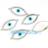 Accesorios para joyería DIY conector de ojos de diablo chapado en oro de cobre puro no se cae taladro no se decolora pulsera