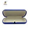 Caja de gafas de sol al por mayor de fábrica, caja de embalaje de gafas de cuero de moda personalizada, caja de ojo de hierro, exportación