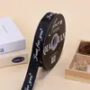 Fita de Embalagem de Flores da Moda Fita de Embalagem de Presente de Poliéster Inglês Fita de Embalagem de Acessórios Têxteis Multicor