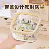 Caja de Almacenamiento de Escritorio Cosméticos Segunda Mano Esencia Producto para el Cuidado de la Piel Caja Transparente con Tapa Estante de Almacenamiento de Gama Alta