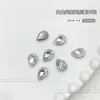 Broca de uñas blanca súper flash k9 lote ráfaga flash joyería de diamantes fondo puntiagudo taladro con forma especial joyería de uñas mixta venta al por mayor