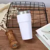 Nueva Taza Térmica de Acero Inoxidable de Doble Capa de Comercio Exterior de 16 oz, Vaso para Hielo, Taza Portátil para Coche, Taza de Café, En Stock