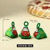 Bolsitas de Hilo de Colores del Festival del Bote del Dragón, Bolsitas de Incienso, Bolsitas de Hojas de Ajenjo, Colgantes de Zongzi Hechos a Mano para Manualidades DIY, Regalos para Actividades Infantiles al por Mayor