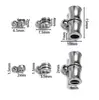 Aleación de Zinc Espaciador de Tres Vías Accesorios de Cuentas Colgante de Plata Antigua Colgante Collar Pulsera DIY Hecha a Mano Es Material de Accesorios para Joyería