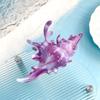 Nuevo Estilo de Vacaciones de Verano Pinza para el Cabello de Concha Blanca Colorida Pinza de Tiburón de Gama Alta Accesorio para el Cabello para la Parte Posterior de la Cabeza