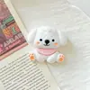 Accesorios de Resina de Perrito Osito Lindo de Dibujos Animados Pegamento de Crema Clips para el Cabello Hechos a Mano DIY, Ligas para el Cabello, Caja de Almacenamiento, Imanes para Refrigerador