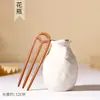Palillo de madera seleccionado a mano, placa de palillo de madera, pelo, alto sentido, accesorios de ropa china antigua, nueva generación 2022 de grabado