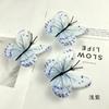 Tela Colorida Mariposa Pequeña Flores Falsas Accesorios Antiguos para el Cabello Paquete de Materiales para Pasador DIY Material para Pasador de Pelo Paquete de Materiales para Pasador de Pelo Fotografía Adornos Pequeños Florales