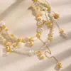 Corrente de Cintura com Franja de Concha CrossPearl Estilo Boêmio Pingente de Concha Decoração de Cintura Multicamadas Combinação para Roupas Femininas