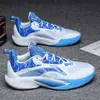 Flash 10 Rosa Sakura Edición Invierno 9ª Generación Zapatos de Baloncesto Estudiante TD Absorción de Impactos Rebote Práctico Calidez Fricción Hace Ruido