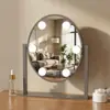 Espejo de Maquillaje Hollywood de Amazon con Bombilla LED Inteligente Personalizada con Luz para Escritorio Espejo de Tocador de Belleza
