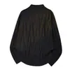 Suéter do Ano do Coelho do Zodíaco Grande Vermelho Masculino Inverno Cor Sólida High-End Tricô Malha Marca Tendência Twist Jaqueta de Casal