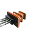 Ancoragem de Ponte Porosa M15, Fabricante de Ancoragem de Suporte para Mina de Carvão, Conjunto de Quatro Peças de Ancoragem de Trabalho M15-3, Trava de Cabo de Aço