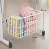 Estante de Armazenamento para Mesa de Estudante Artefato de Armazenamento para Mesa Escolar Cesta Suspensa sob a Mesa Gancho para Bolsa de Sala de Aula Estante de Livros