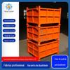 Caixa Basculante de Metal Fixa, Caixa de Chapa de Ferro Espessa, Caixote Metálico para Logística, Equipamento de Armazenamento para Oficina para Transporte