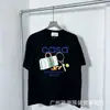 Novedades de Verano Serie Casa Unisex Casual Holgado Camisetas de Manga Corta Estilo Americano en Stock Venta al por Mayor Casual Transfronterizo