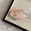 Nueva Serie Océano Peces Tropicales Pez Ángel Pinza de Garra de Acetato de Gama Alta para Recogido en la Parte Posterior de la Cabeza Pinza de Tiburón Accesorios para el Cabello para Mujeres