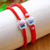 Pulsera de Éxito para el Examen de Admisión Universitaria del Año del Caballo 2026 para Estudiantes, Pulsera Roja de Buena Suerte para el Examen de Admisión a la Escuela Secundaria