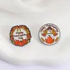 Feriado Europeu e Americano Halloween Abóbora de Terror Fantasma Versátil Presente Emblema Desenho Animado Broche de Metal Acessório