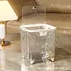 Cubo de Basura para Sala de Estar, Alto Valor Estético, Cubo de Basura de Escritorio para el Hogar, Cubo de Basura de Lujo Ligero Tipo Prensa de 14L, Lindo, Venta al por Mayor desde el Fabricante