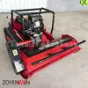 Cortador de Grama a Diesel Controlado Remotamente com Acessório de Lâmina, Cortador de Grama Sem Fio, Máquina Inteligente de Capina para Pomar Zhongyuan de Shandong