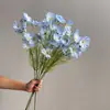 Flores de cosmos artificiales de 6 cabezas, ramo fresco y elegante para decoración del hogar, diseño de interiores, accesorios de boda, transfronterizo
