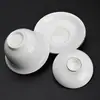 Dehua suet Jade sancai Tigela com tampa porcelana branca traçado a ouro tigela de chá grande chá único cerâmica para chá caneca pode ser personalizado logo