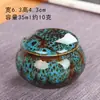 Latas de Chá Seladas com Mudança de Forno Yanshan Beleza Maquiagem Frasco de Pó Perfumado Dividido Mini Pequeno Creme Batom Caixa de Pó Rouge